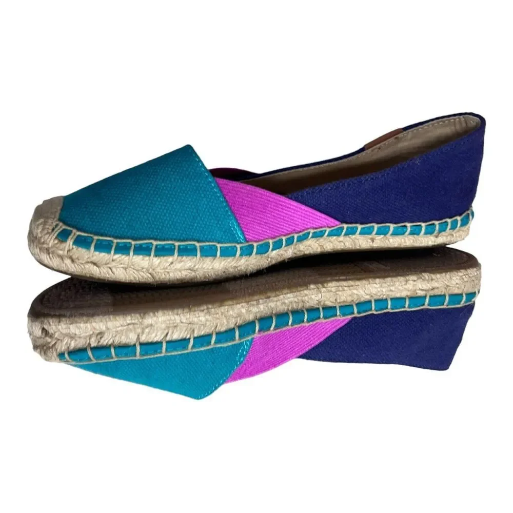 Sperry Multicolor Color‎ Block Espadrilles Size 7